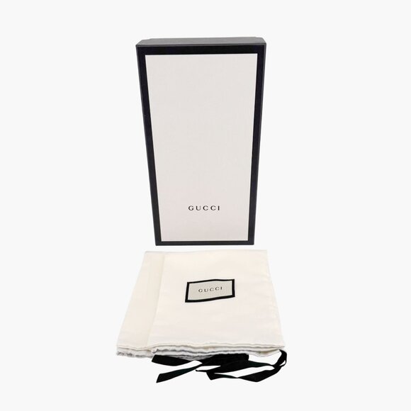 Gucci Jakarta GG T-Strap Flat Sandals Size 39.5 US 9.5 White Interlock Thong - Picture 2 of 14